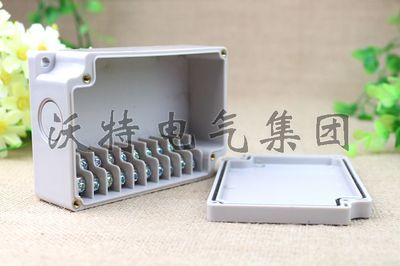 厂价直供10P塑料接线端子盒 路灯及户外接线IP66防水之选